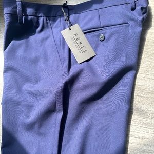 Berle Modern Fit Blue Dress Pants 36